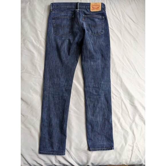 Levis Jeans 511 Blue Denim Straight Leg Cotton Mens Size 32X33 - Picture 5 of 11